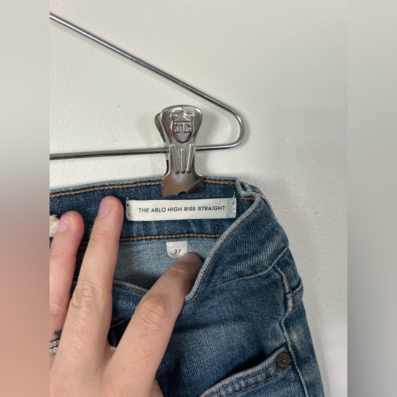 Denim Forum Arlo High Rise Straight Size 27 - Picture 7 of 8